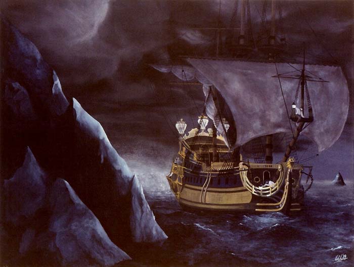 64 Schiff im Eismeer