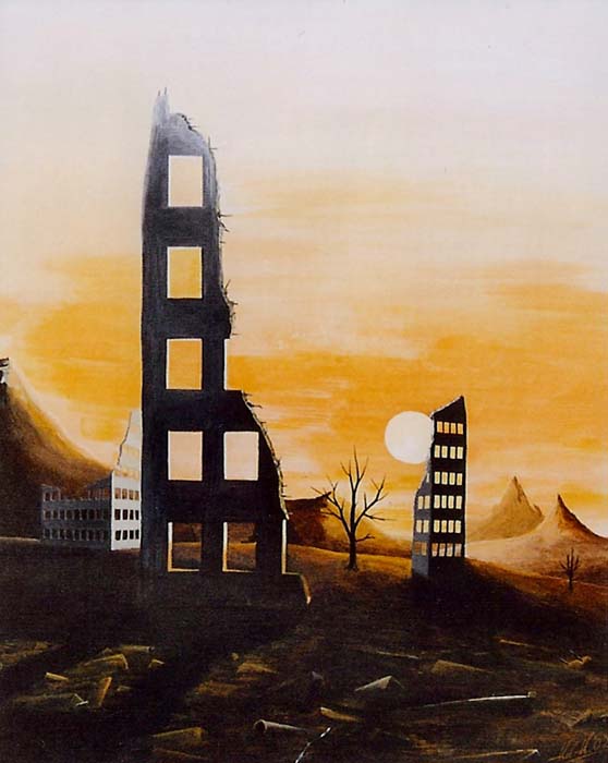 Ruinenlandschaft 2 (Bild f�r das CD-Cover "Dream & Reality")