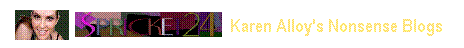 Textfeld: Karen Alloy's Nonsense Blogs
 
