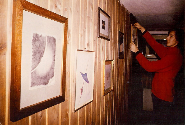 Meine 2. Ausstellung in Salzburg 1979